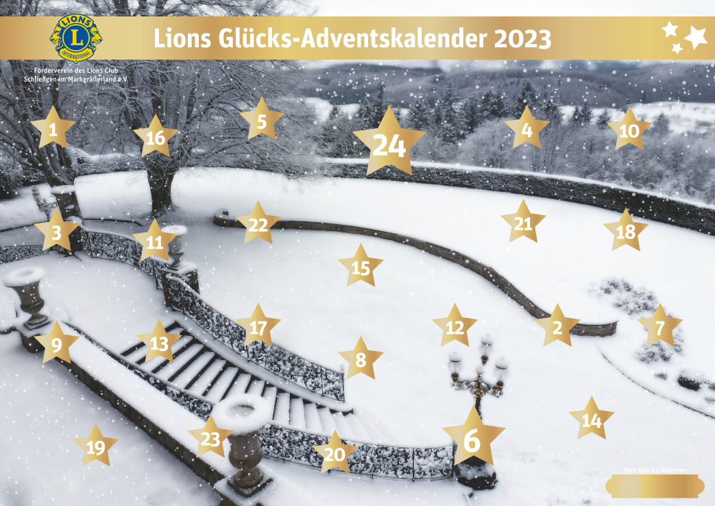 Lions-Glücksadventskalender 2023